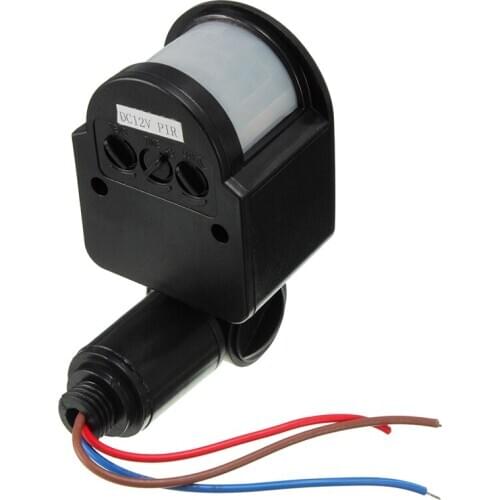 DC12V 180° LED Infrared Body sensor lights switch