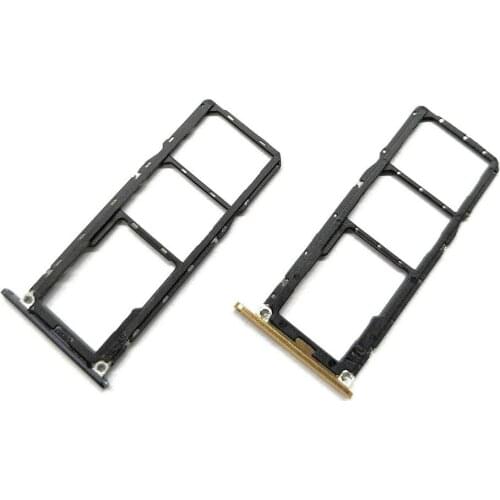 For Honor 8X Max Black/Gold Color SIM Card Tray Holder