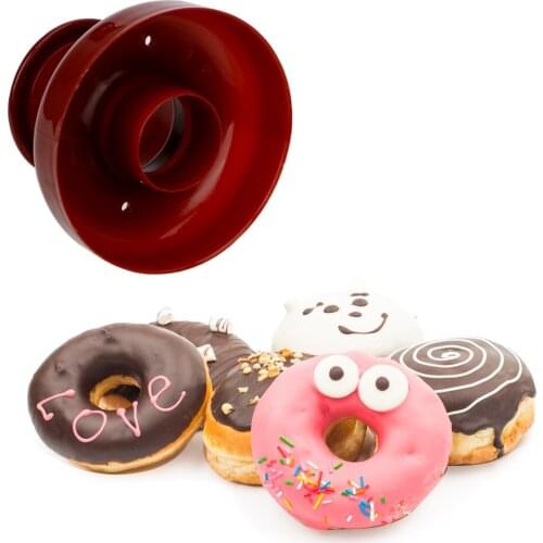 Donut Mold Reusable Desserts Fondant Mold Sweet Food Bakery Baking Cookie Cake Mould DIY Dessert Tool
