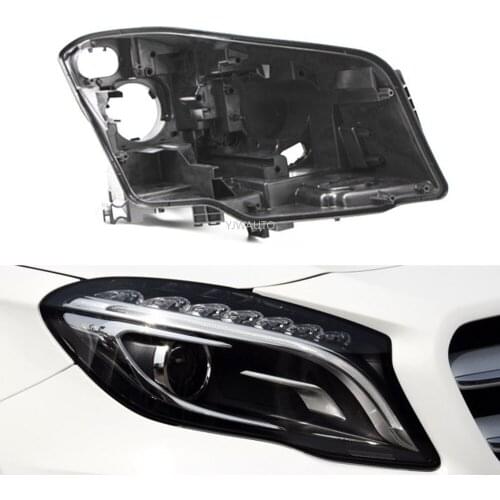 Headlight Base For Mercedes Benz W156 GLA 2015 2016 Headlamp House Car Rear Base Auto Headlight Back Support