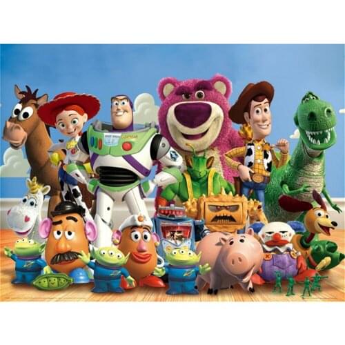 Toy Story Diamond Painting Disney 5D DIY Diamond Embroidery Full Mosaic Cross Stitch Kits Childrens Room Home Decor