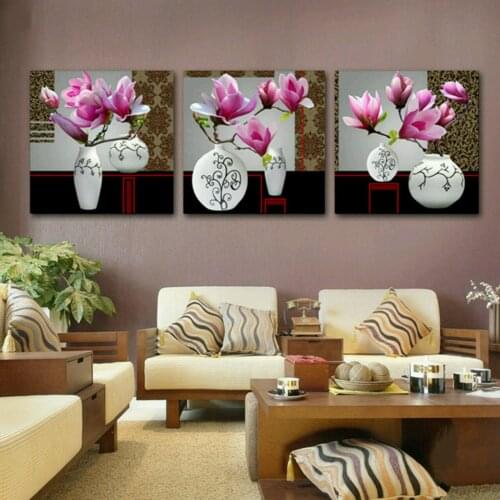 JIE DO ART 3 panels canvas painting living room wall picture module painting oil painting fruit picture free shipping