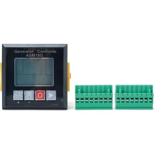 Diesel generator set controller ASM18G self-starting shutdown power distribution box control module with four protection alarm
