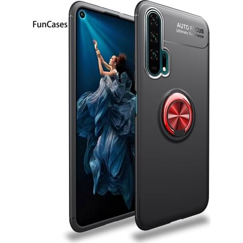 Magnetic Bracket Marble Cases For Honor 20 Lite Caso Cover Huawei estuche Honor 20 Pro 20i 30 Lite 20E Plus 20S 30S Soft TPU