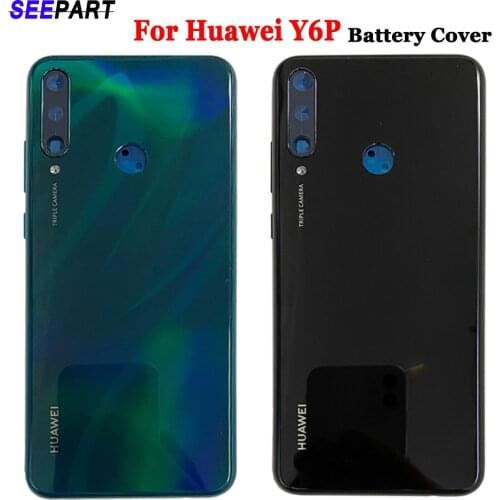 Suitable for Huawei Y6p original battery back cover for Huawei Y6p door shell case rear glass parts