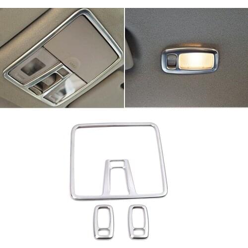 For Hyundai Creta IX25 2016-2018 Front Rear Reading Light Lamp Cover Molding Trim Auto Accessories ABS Sticker