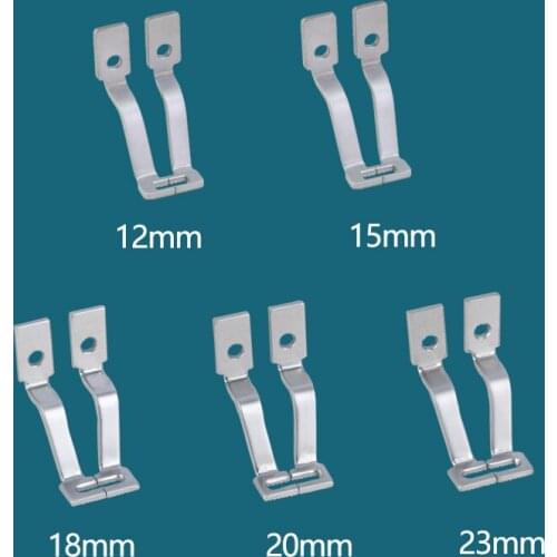 Sewing Machine Presser Foot Support Plate For JUKI 1850 1900A Knotting Machine Presser Foot Feed Plate 12mm 18mm 21mm 23mm