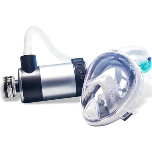 PAPR Air Respirator Mask - Electric Powered Positive-pressure Full Face Respirator System