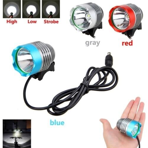 1000 Lumens XM-L T6 LED Bicycle Headlight Waterpoof Bike Light Lamp Cycling Bike Bicycle Front Light & o-ring 3 Colors