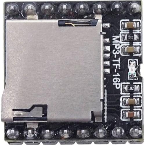 1PCS Mini MP3 Player Module TF Card U Disk Mini MP3 Player Audio Voice Module Board For Arduino DF Play Wholesale