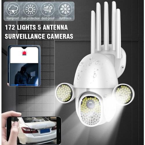 Smart WiFi Camera Home Security IP Wireless Camera 1080P IR Night Vision UK Plug Wireless Indoor Outdoor Cam With Microphone