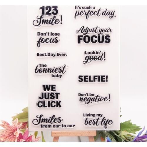 14.5*20.5CM Hot sale English paragraph Clear Stamps / Silicone Seals Roller Stamp for DIY scrapbooking photo album/Card Making