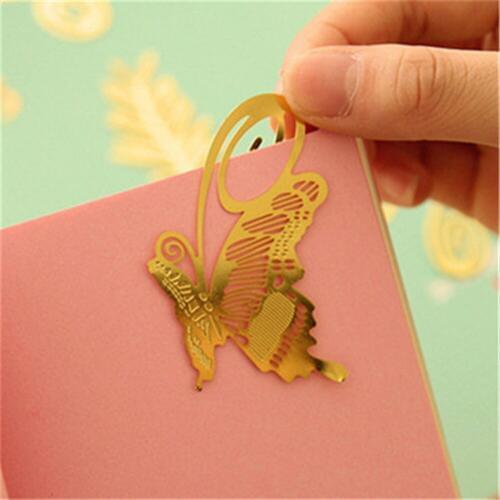 8pcs/lot Creative Vintage Retro Metal Cute Kawaii Bookmark Stationary Bookmark Office School Supplies