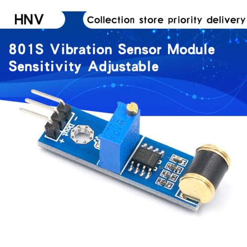 801S Vibration Sensor Vibration Module Analog Output Sensitivity Adjustable