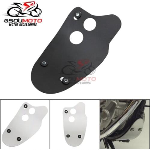 Aluminum Motorcycle Frame Engine Guard Protector Bash Skid Plate Cover protection For Yamaha SR500 SR400 SR 500 400 All Year