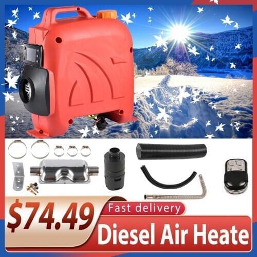 Automobile Electric Fan LCD Fuel Diesel Air Heater Portable Motorhome Windscreen With Remote Universal Heating Car Accessorie Ho