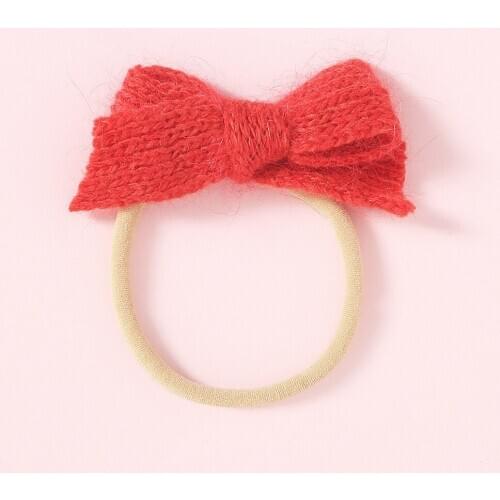 Traceless Baby Headband Bow Headbands For Girls Kids Mesh Hairband Newborn Thin Nylon Head Band Infant Hair Accessories Elastic