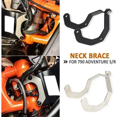 For 790 890 ADVENTURE 790ADVENTURE 2019-2020 890ADVENTURE 2020-2021 Motorcycle Headlight Reinforcement Brackets Neck Brace