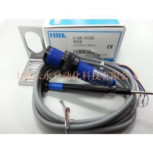 CAR-10XB FOTEK M18 NC Photoelectric Switch Sensors 100% New Original Reflex Type PHOTO SENSOR 90-250VAC