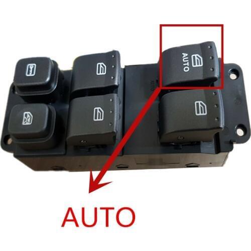 Power windows main switch for Ssangyong 2013- KORANDO C/New Actyon Door glass lifter switch button LH 8581134000 8581134100