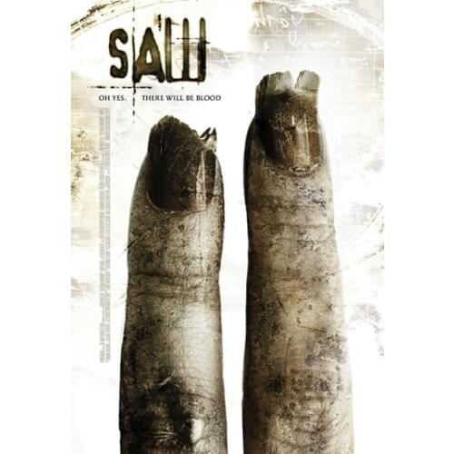 Horror Saw Movie Comics Bar Cafe Wall Art Painting Print On Canvas Poster Pictures Home Decor canvas painting