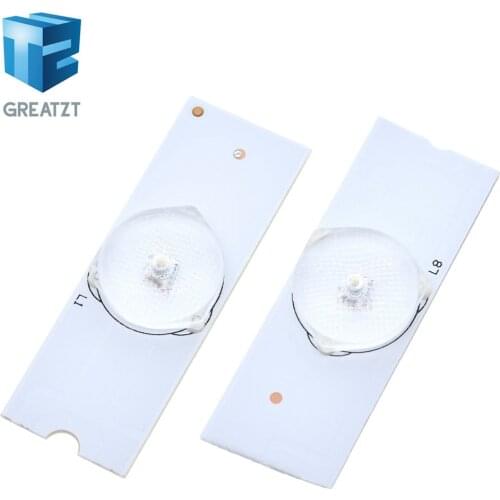 GREATZT 10PCS 3V SMD Lamp Beads with Optical Lens Fliter for 32-65 inch LED TV Repair