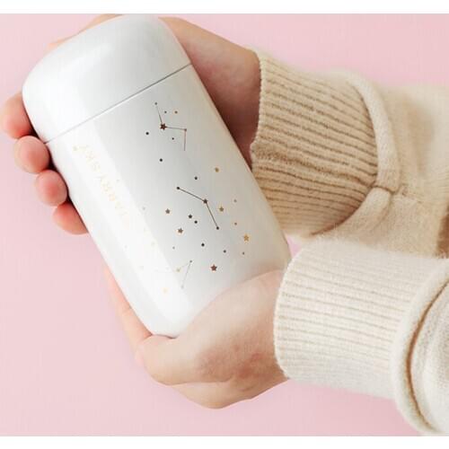 Thermos Bottle Starry Sky Mini Small Capacity 304 Stainless Steel Vacuum Flask 230ML Thermo Bottles Leakproof Coffee Mug