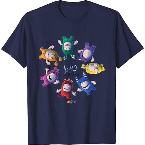 Oddbods Happy Friendship Day Bff Cool Graphic T-Shirt