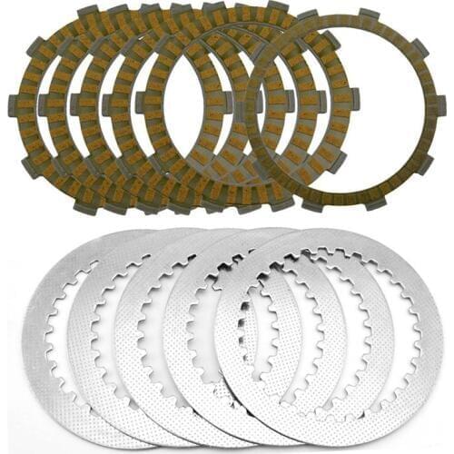 A set Motorcycle Engine Parts Clutch Friction Plates Kit & steel plates For HONDA CBR400 CBR 400 NC29 CBR29 CBR 29