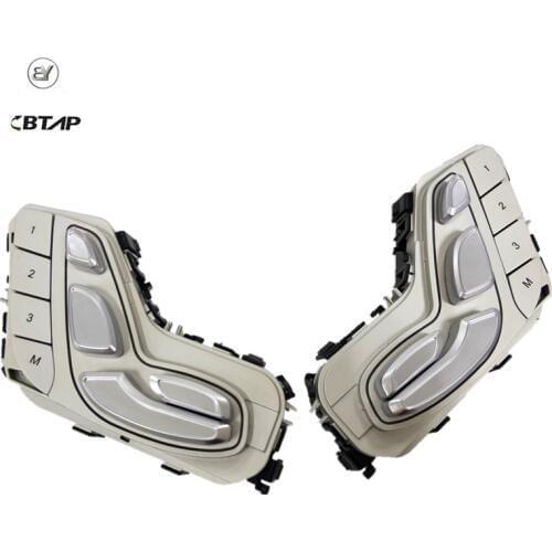 BTAP New Front Left Right Seat Ajusting Memory Switch For Mercedes Benz W205 C-Class 2016 2017 2059057851 2059056651 A2059056651