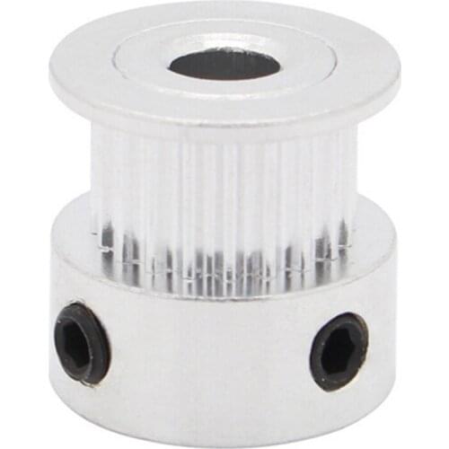 JETTING New 2GT Pulley Bore 5mm 16teeth Timing Gear Alumium 3D printer Accessories 3D Printer Parts