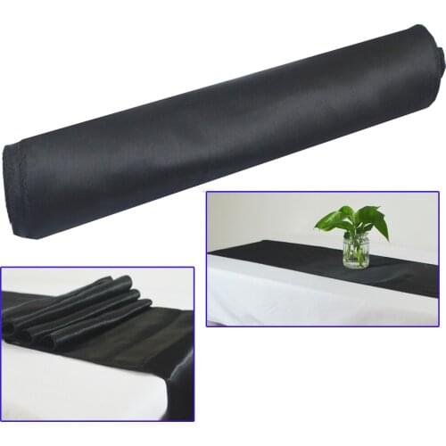 10pcs Satin Table Runners Table Cover For Wedding Christmas Party Modern Table Runner New Year Home Hotel Table Decorations
