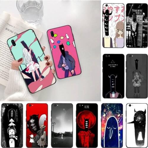 Goodnight Punpun Phone Case For Vivo Y91c Y17 Y51 Y67 Y55 Y7s Y81S Y19 V17 vivos5