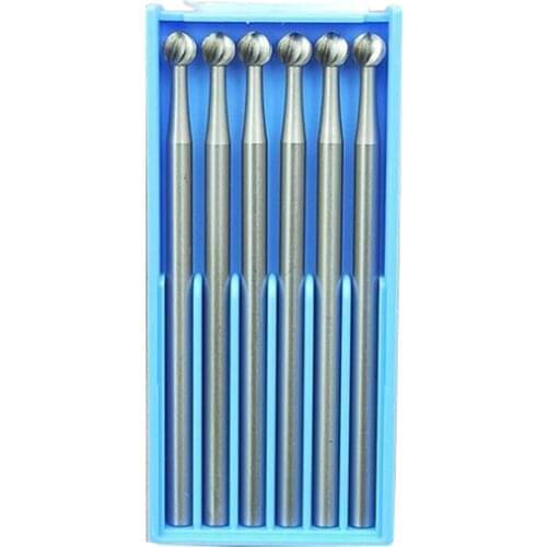 2.35mm Shank Round Ball Steel Polish Burs for Jewelry Tool High Quality