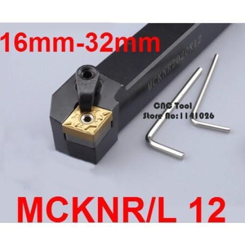 Angle 75 MCKNR1616H12 MCKNR2020K12 MCKNR2525M12 MCKNR3232P12 MCKNR2525M16 MCKNR3232P16/19 MCKNL2525K12 MCKNL CNC Turning tools