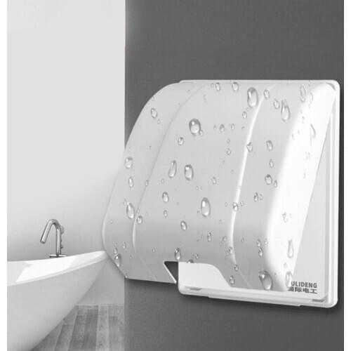 Universal 86 Type Wall Socket Waterproof Box Panel 40mm Heigh Protection Box Switch Protection Cover, Outdoor Socket Box Cover