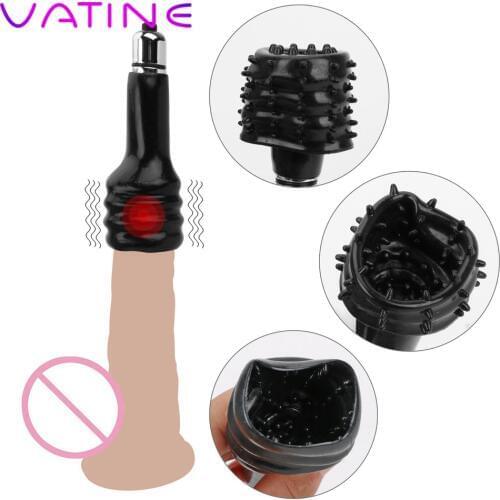 VATINE Penis Vibrator Glans Massager Delay Ejaculation Cock Ring Lasting Trainer Sex Toys for Men Male Masturbator