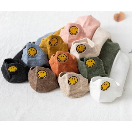 Socks womens Womens socks set Womens short socks funny Invisible socks summer slippers with print cotton happy Ankle socks