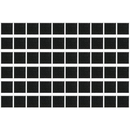 Lot of 60pcs 40mm Base for Game Miniatures base and wargame model bases NEW Black plastic bases