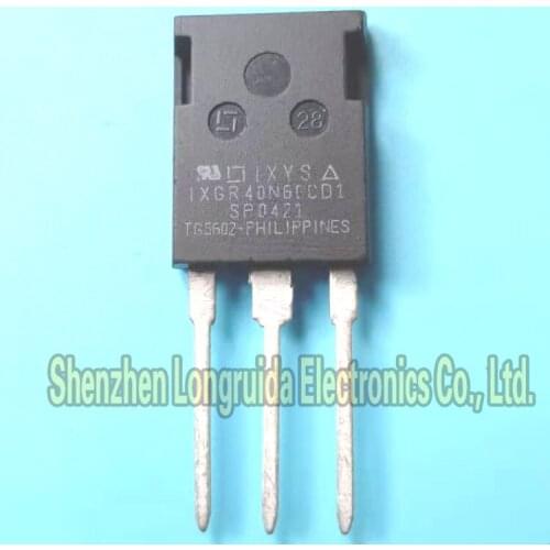 10PCS IXGR40N60CD1 IXGR40N60 TO-247 IGBT TRANSISTOR 40A 600V