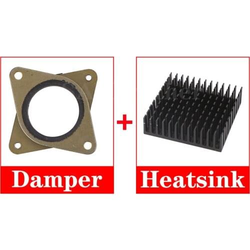 NEMA 17 Damper Meal & Stepper Motor Vibration Dampers Imported genuine shock absorber With Heat Sink for 42 stepper motor