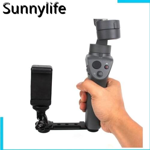 Smartphone Clip Holder Monitor Extension Bracket Support Mount Stabilizer for DJI OSMO Mobile 2 3/OM 5/OM4 SE/Smooth 4//OM 4