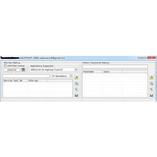 ET FACTORY PASSWORDS GENERATOR