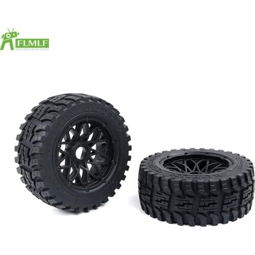 All-terrain Front or Rear Wheel Tyre Assembly Kit Gen.2 Fit for 1/5 HPI ROFUN BAHA ROVAN KM BAJA 5B Rc Car Games Toys Parts