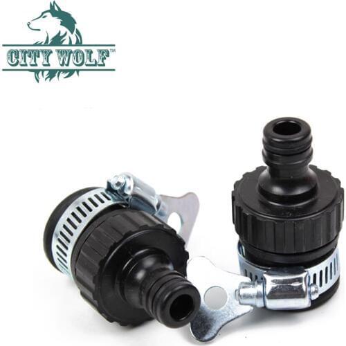 High pressure washer plastic garden water hose pipe fitting water tap adaptor car washer garden tool accessories city wolf