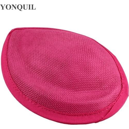 13 CM Size Teardrop Fascinator Bases For Women Wedding Fashion DIY Hair Accessories Bride Formal Marriage Fedora Cap Hats