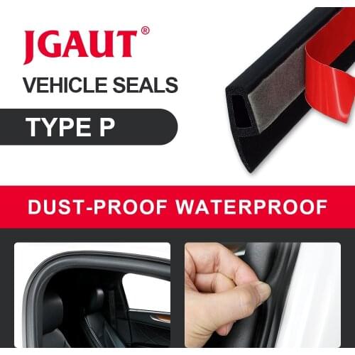 P Type Car Rubber Seal Filler Adhesive door seal High Density Car Door Seal Strip Noise Insulation car accessories