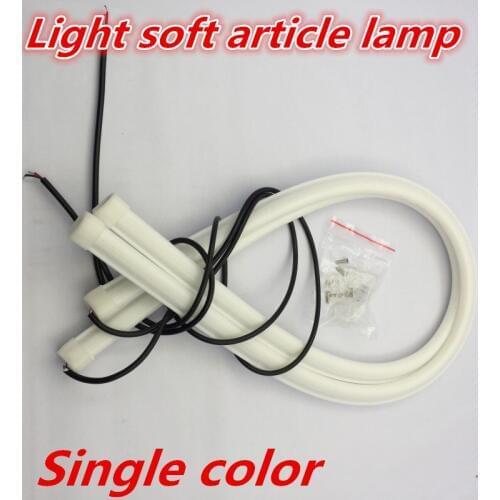 5 color 60CM LED Flexible Car Styling Daytime Running Light Soft Article Lamp Tube Tears Strip Automobiles Waterproof Lamp strip
