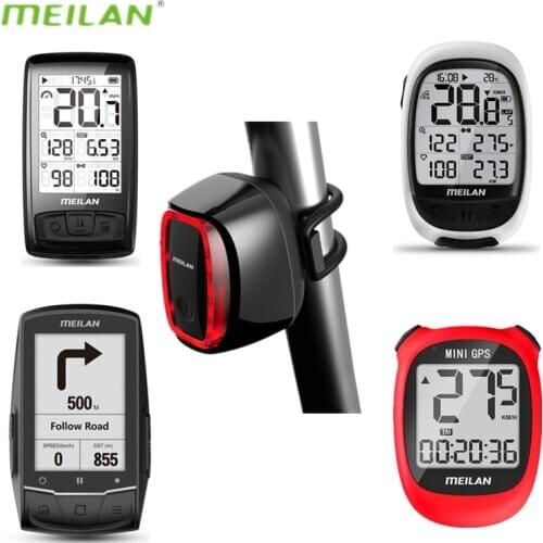 Meilan MTB Bike Computer M1 M2 M3 Cycling Odometer Speed Sensor Riding Racing Bike Accessories Speedometer Bicycle Bluetooth 4.0