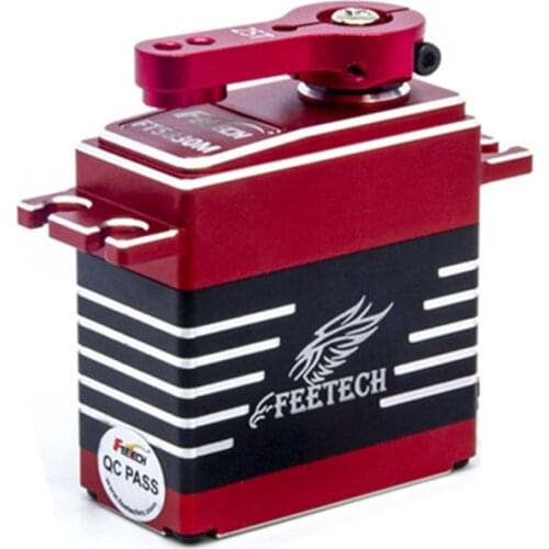 FEETECH 6V 7.4V 30.5kg.cm Metal shell 180 degree Steel gear high torque Waterproof digital Servo for RC Car Robot Helicopter